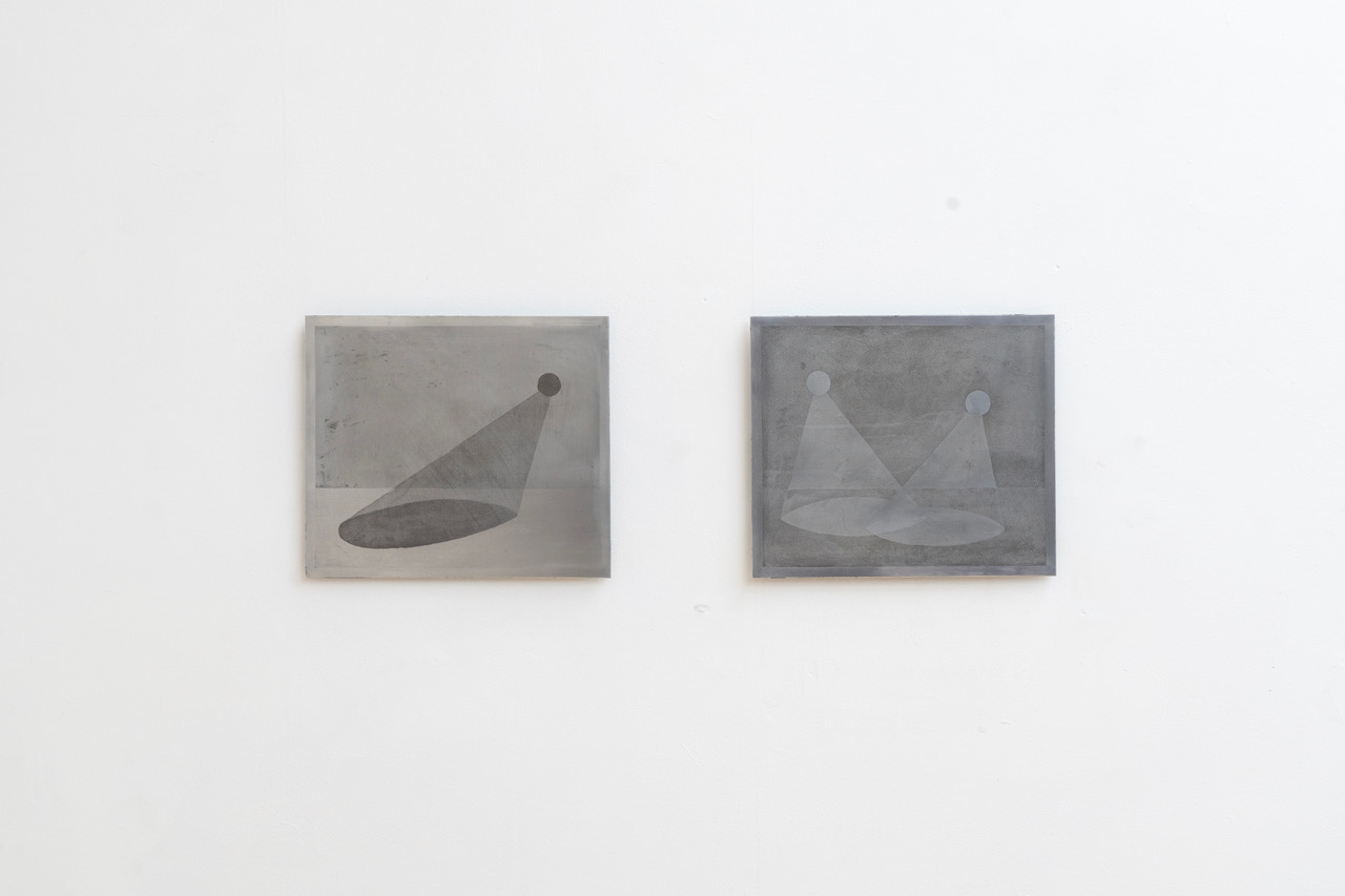 Proposition i and ii, etched aluminium sheet, 35 x 30cm.
As part of The Archive of Forgotten Forms at Seager Gallery 2025. Credit: DUMP (Li Yu and Chaney Diao)